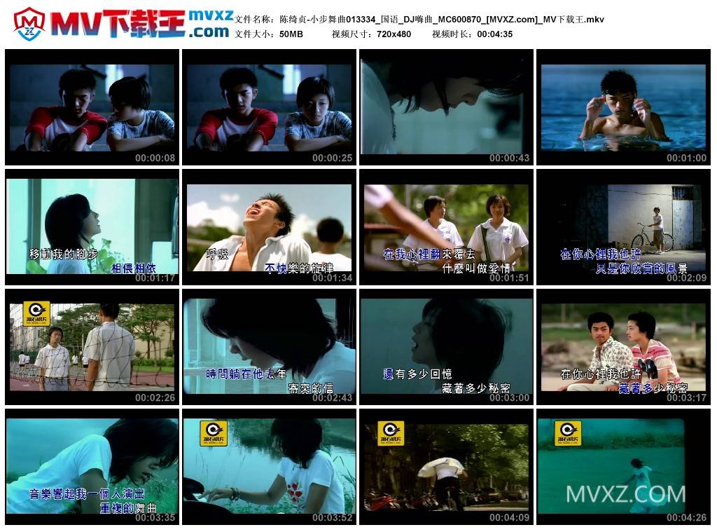 陈绮贞-小步舞曲013334_国语_DJ嗨曲_MC600870